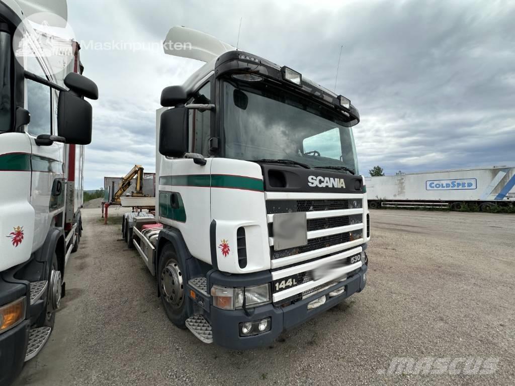 Scania R 124 LB Kontejnerski tovornjaki