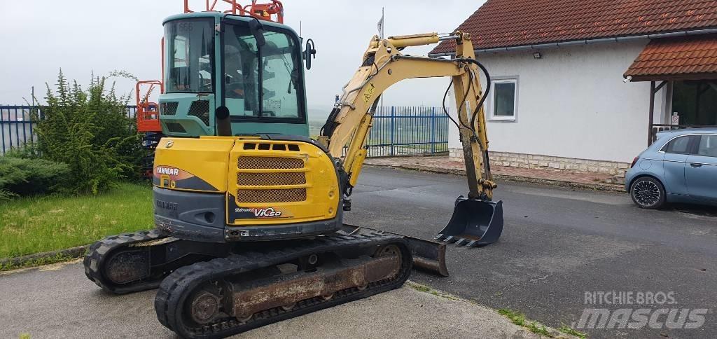 Yanmar Vio 50 U Mini bagri <7t