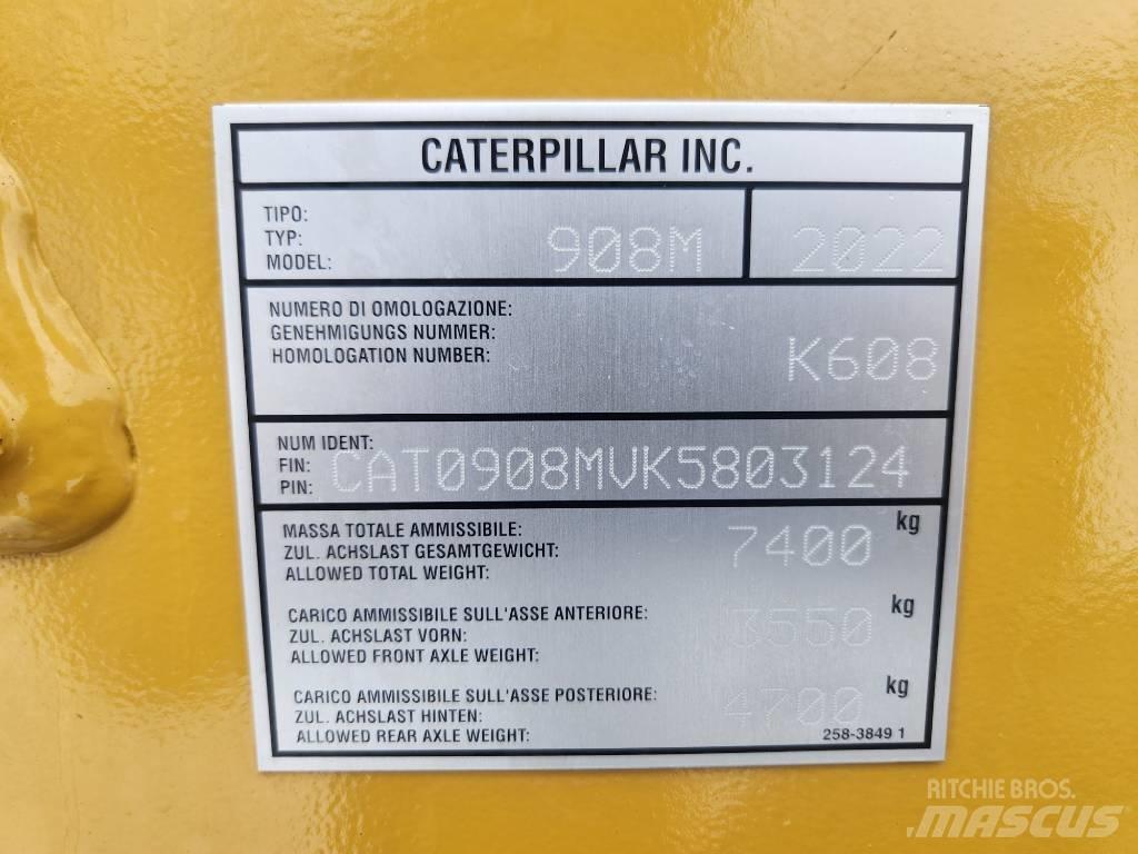 CAT 908m Kolesni nakladalci