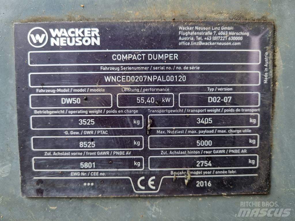 Wacker Neuson DW 50 Ne cestni demperji