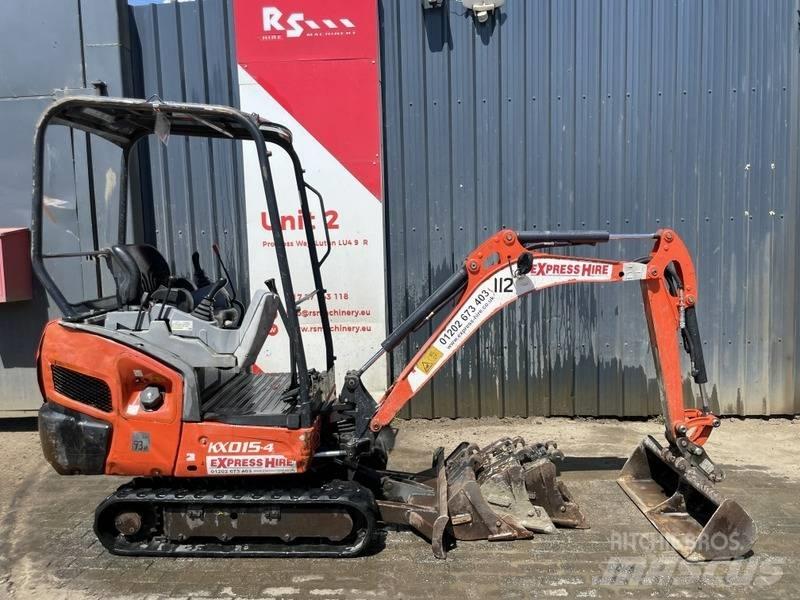 Kubota KX 015-4 Mini bagri <7t
