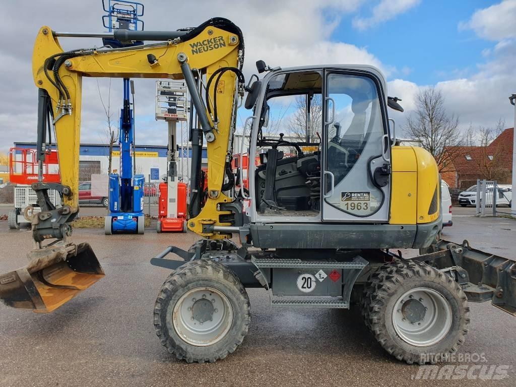 Wacker Neuson EW100 Bagri na kolesih