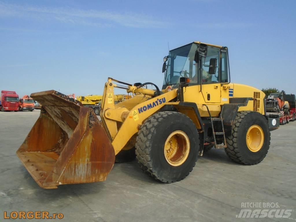 Komatsu WA200-5 Kolesni nakladalci