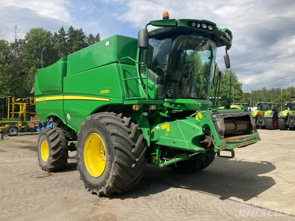 John Deere S 670 i Kombajni