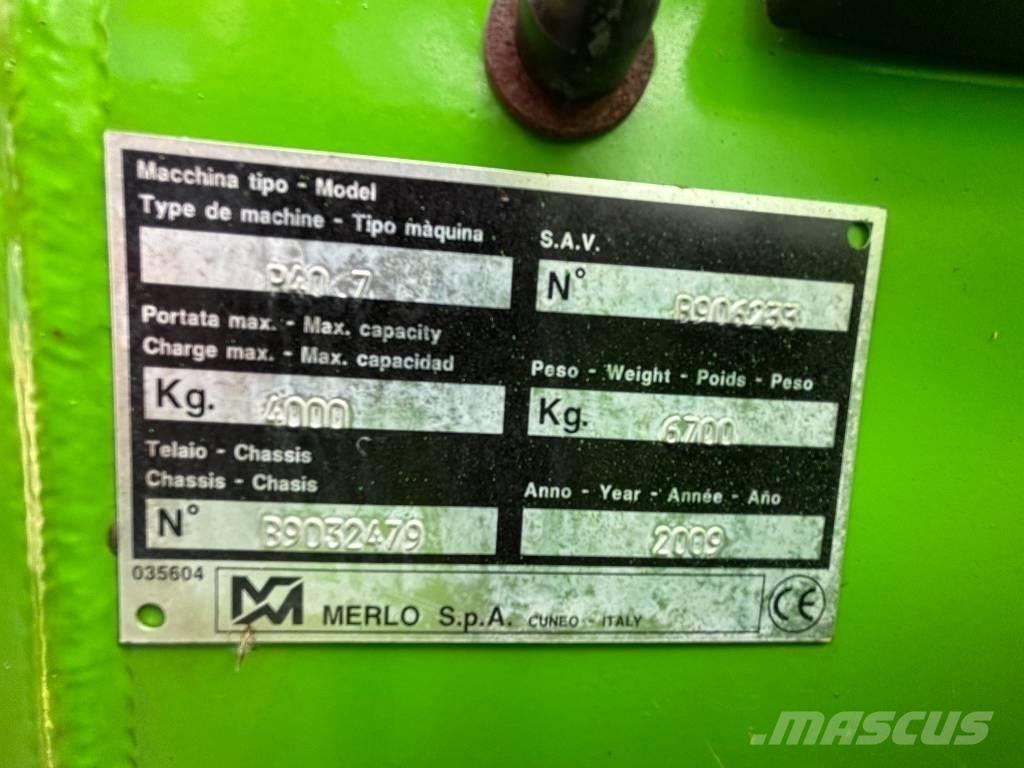 Merlo P 40.7 Kmetijski teleskopski nakladalci