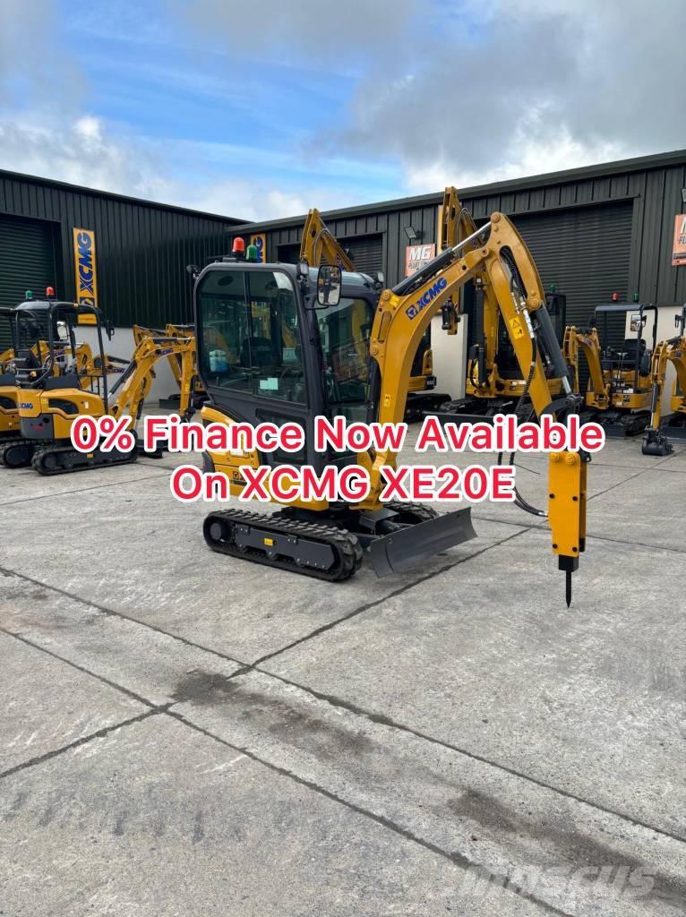 XCMG XE20E Mini bagri <7t