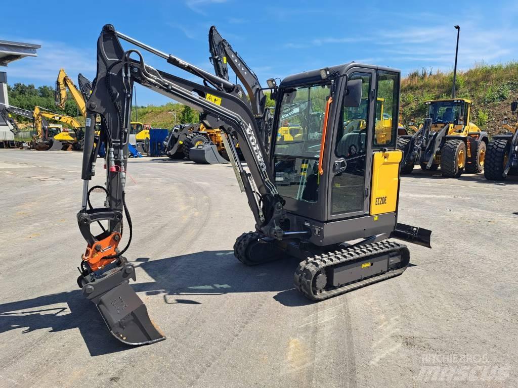 Volvo EC 20 E Mini bagri <7t