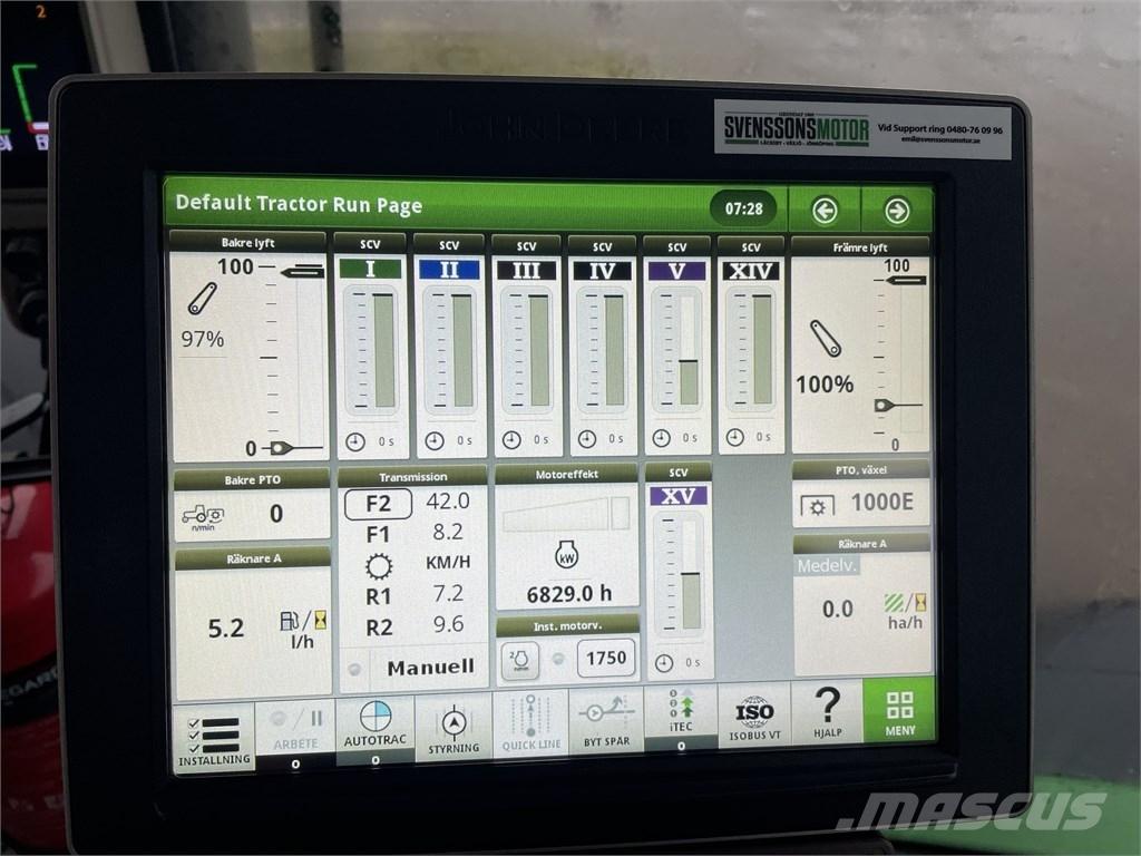 John Deere 7230R Traktorji