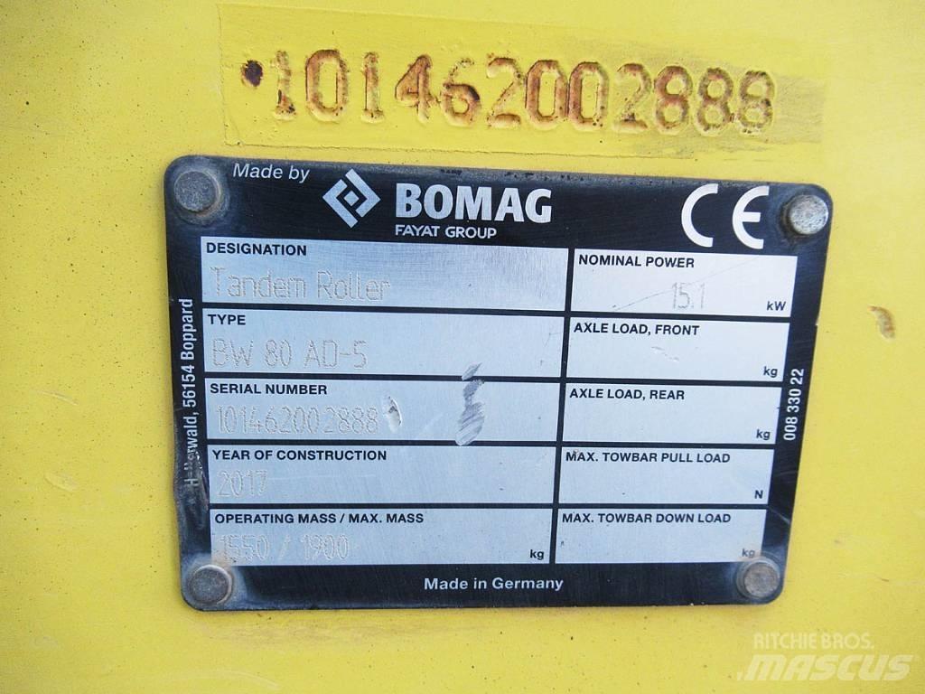 Bomag BW 80 AD-5 Dvojni valjarji