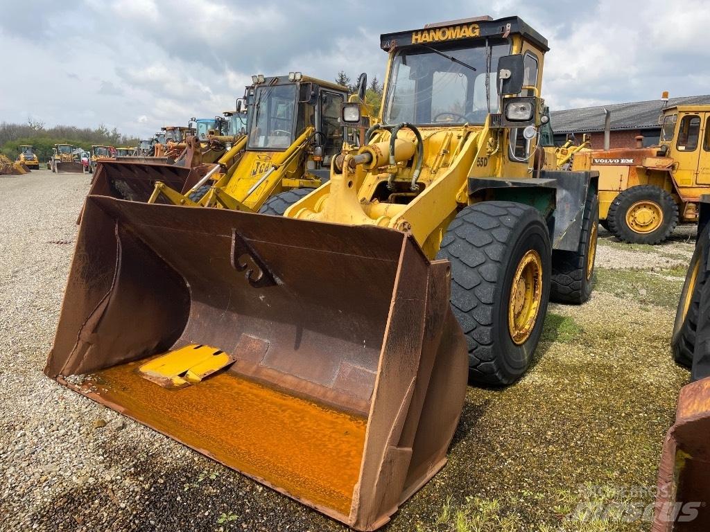 Hanomag 55D Kolesni nakladalci
