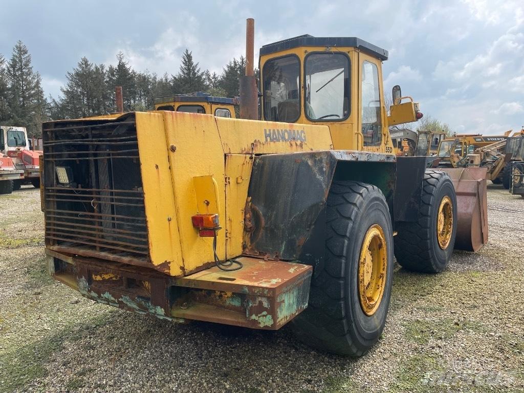 Hanomag 55D Kolesni nakladalci