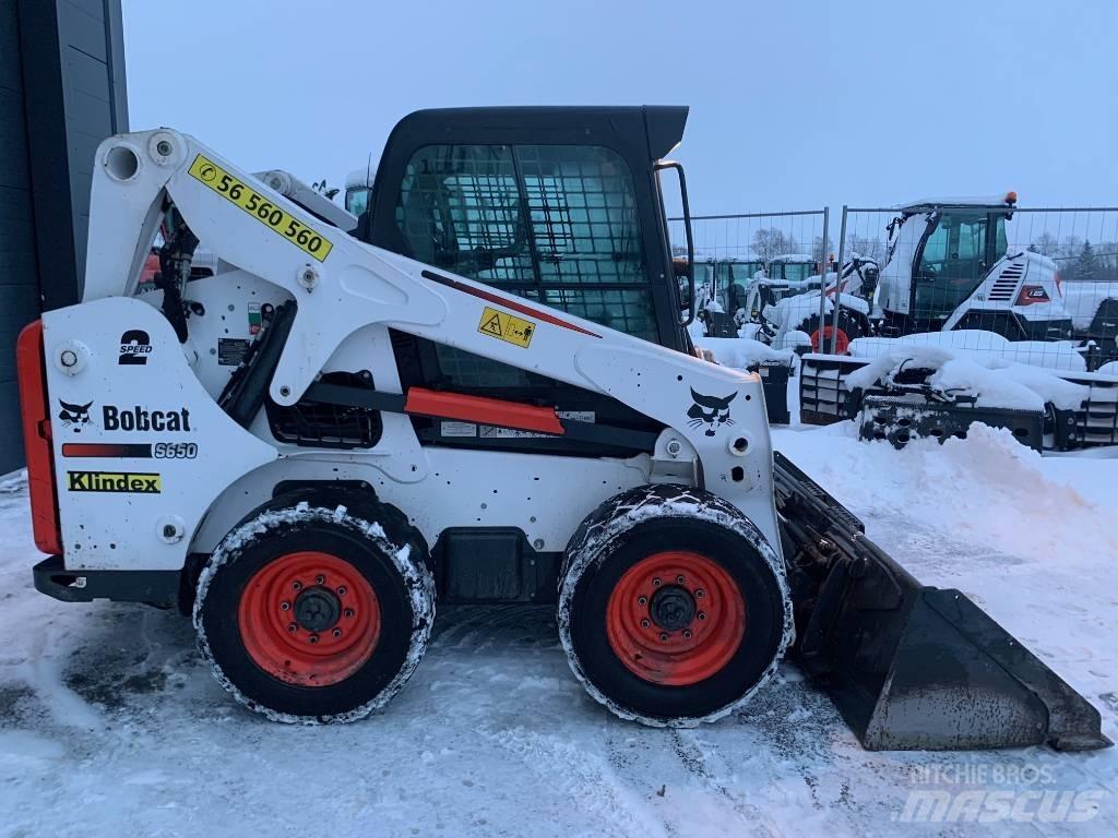 Bobcat S 650 HF Skid steer mini nakladalci