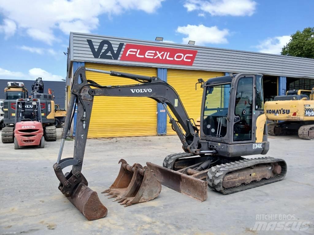 Volvo ECR 48 C Mini bagri <7t