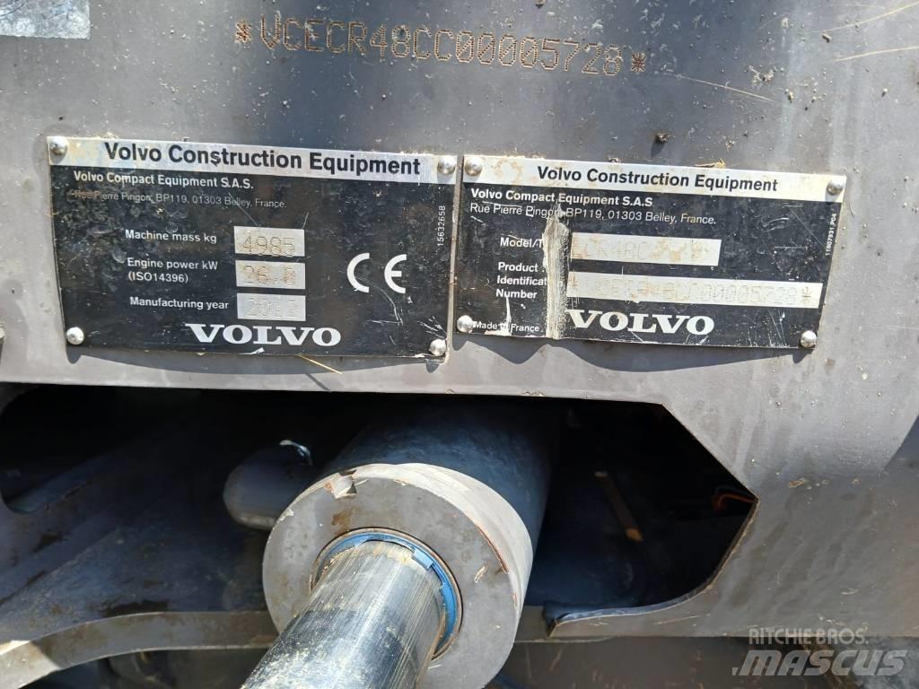 Volvo ECR 48 C Mini bagri <7t