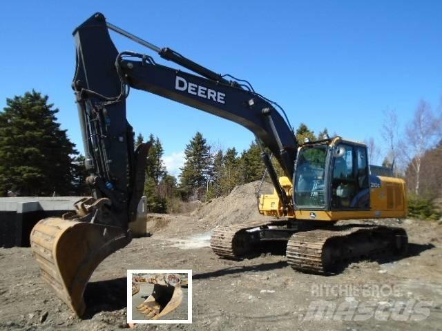 John Deere 210 GLC Bagri goseničarji