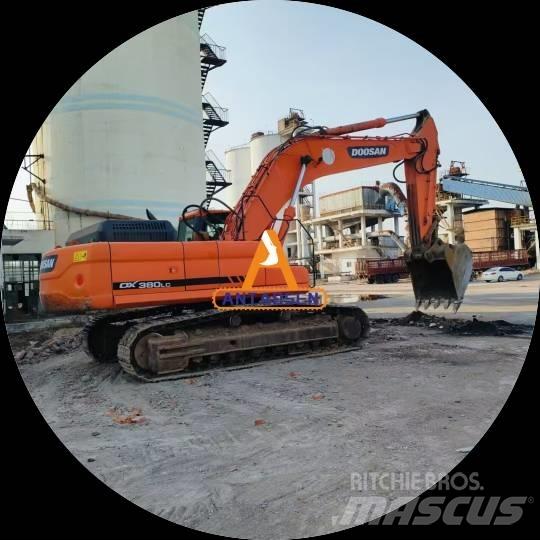 Doosan DX 380 LC Bagri goseničarji