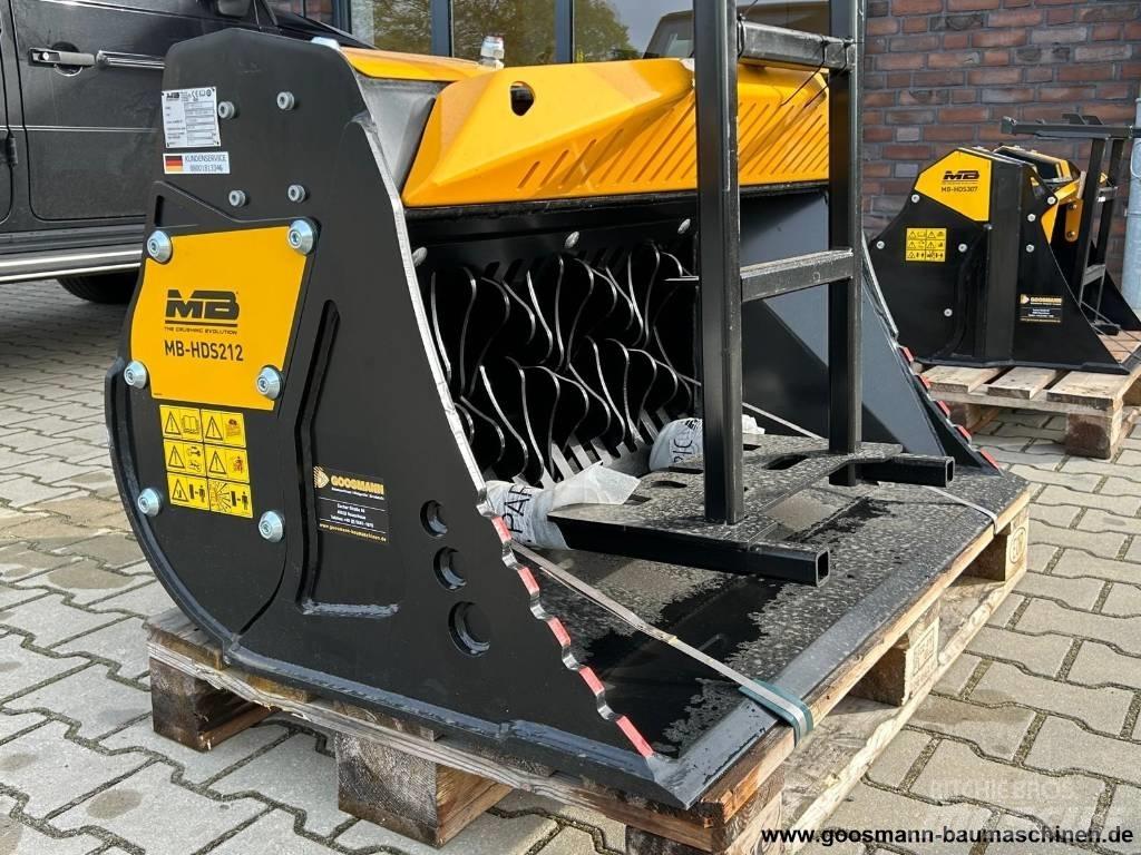 MB Crusher HDS 212 Presejalne žlice
