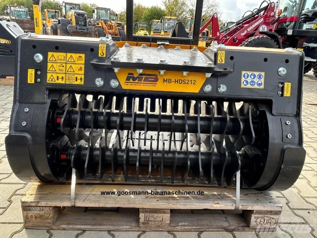 MB Crusher HDS 212 Presejalne žlice