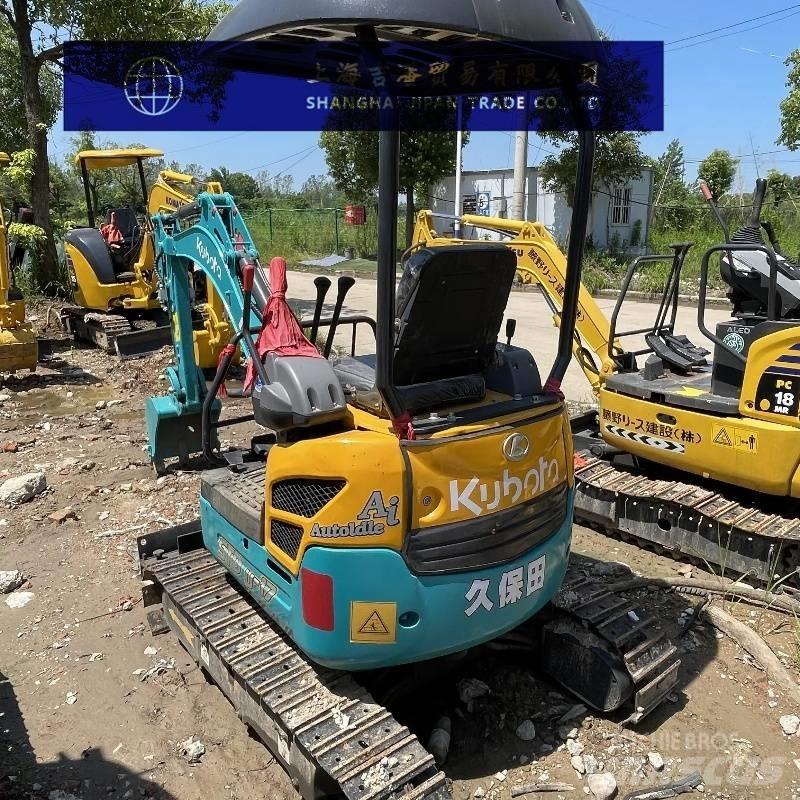 Kubota U 17 Mini bagri <7t
