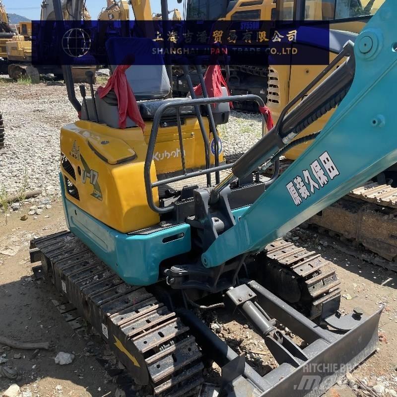 Kubota U 17 Mini bagri <7t