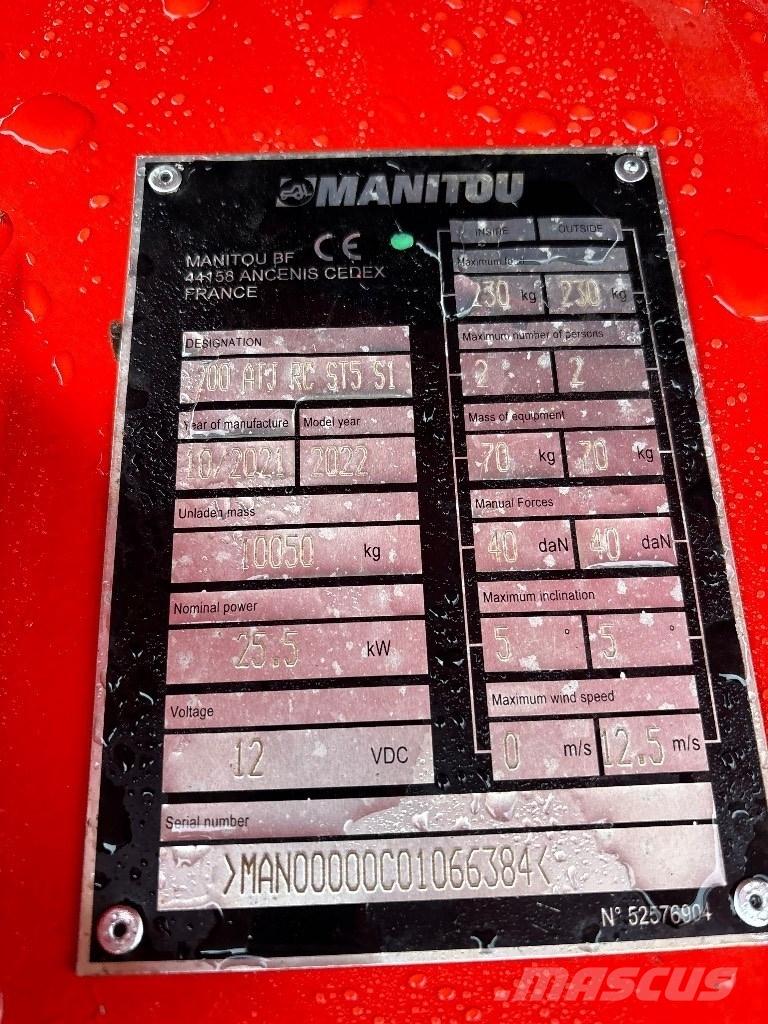 Manitou 200 ATJ RC Zglobne dvižne ploščadi
