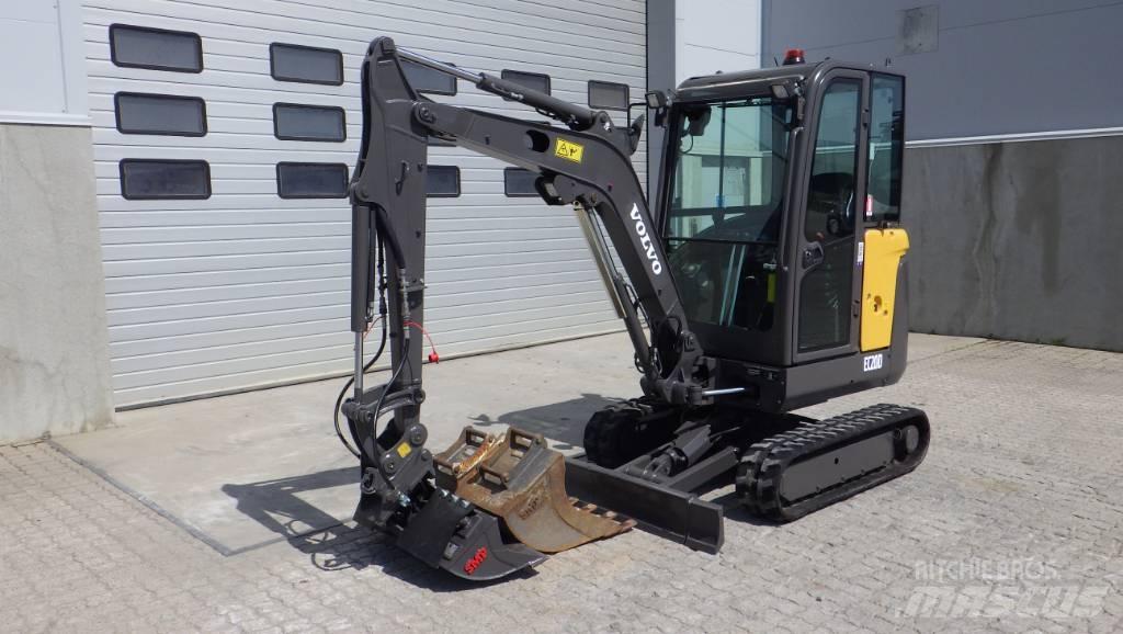Volvo EC20D Mini bagri <7t