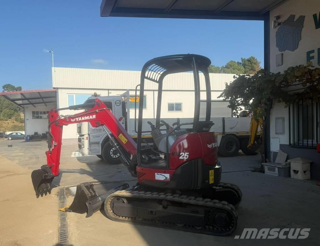 Yanmar Vio 25 Mini bagri <7t