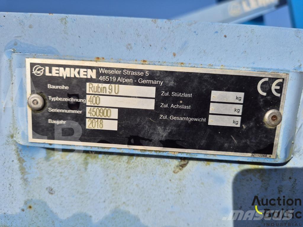 Lemken Rubin 9 U Kolutne brane