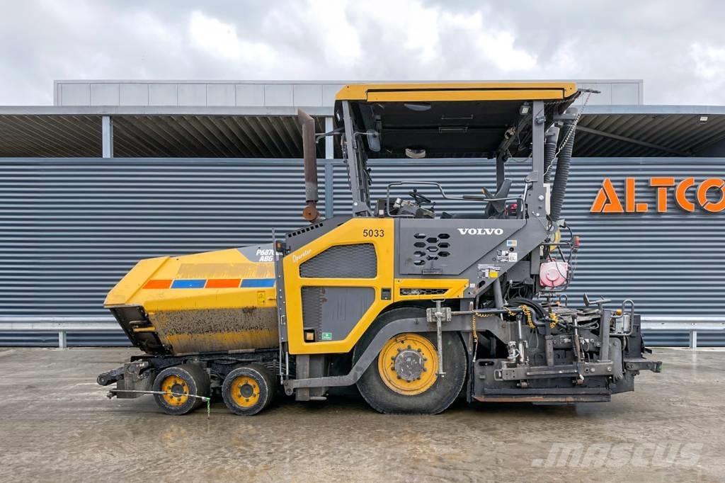Volvo P6870 ABG Asfaltni finišerji