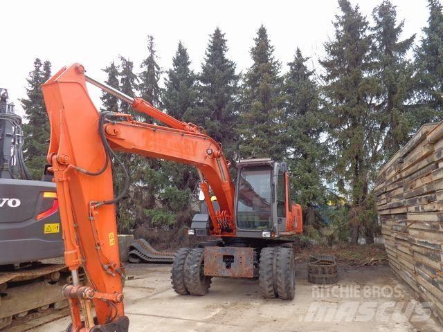 Hitachi ZX 160 W Bagri na kolesih