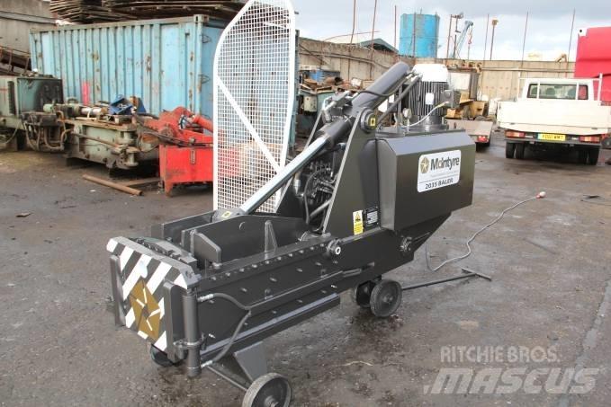 McIntyre Metal Baler Industrijske balirke