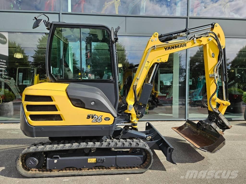 Yanmar SV 26 Mini bagri <7t