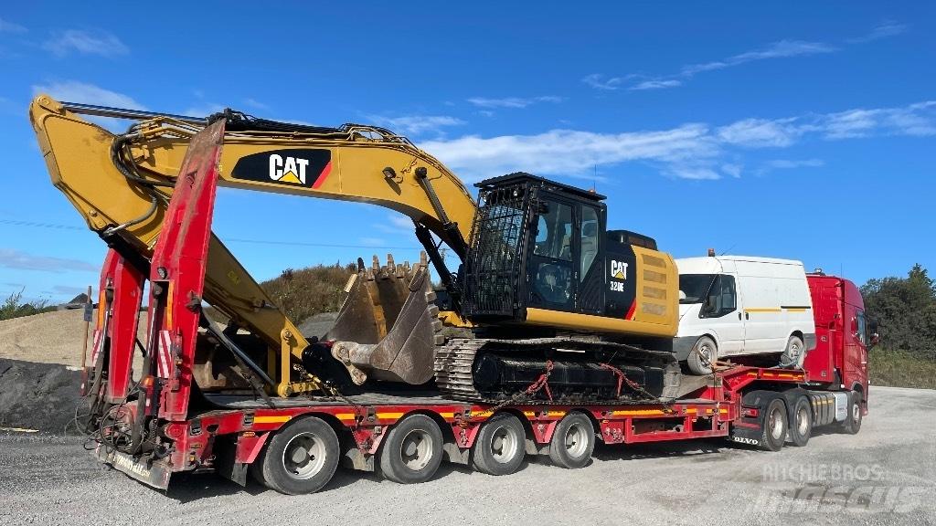 CAT 320E Bagri goseničarji