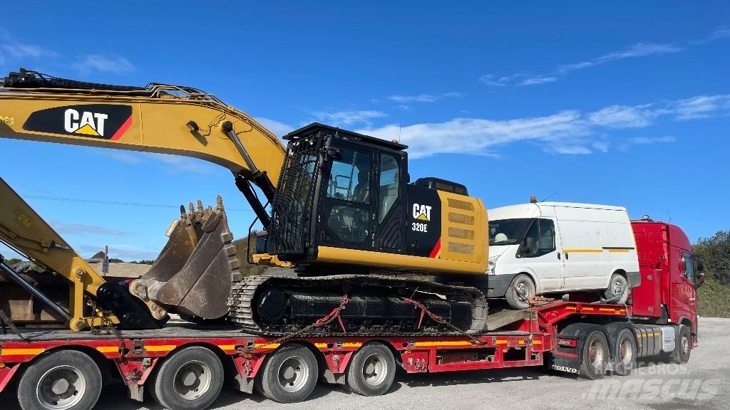 CAT 320E Bagri goseničarji
