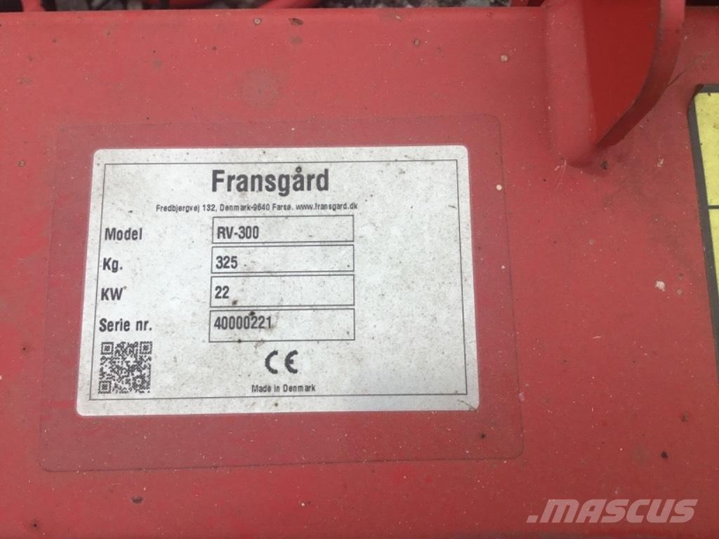 Fransgård RV 300 Obračalniki in zgrabljalniki