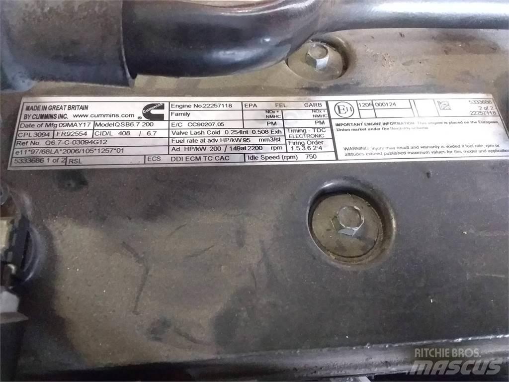 Cummins QSB6.7 Motorji