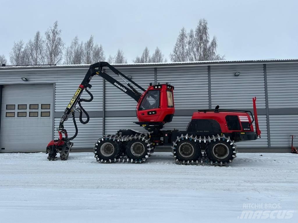 Komatsu 931 XC Harvesterji