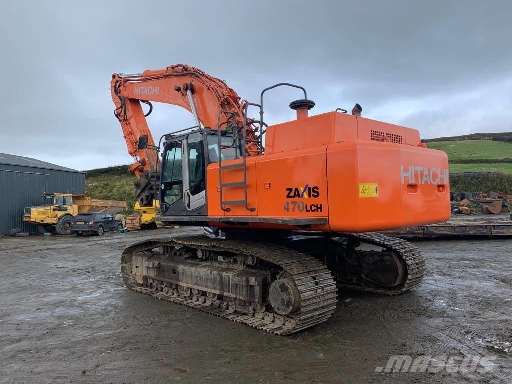  zaxis ZX470LCH-3 Bagri goseničarji