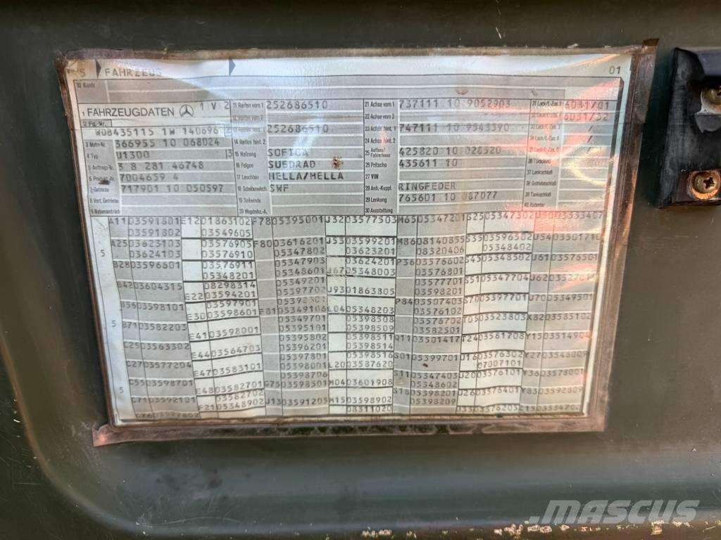 Unimog U1300 Drugi tovornjaki