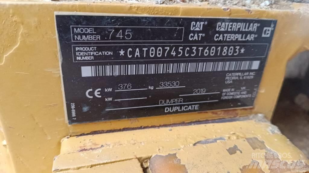 CAT 745 Zglobni demperji