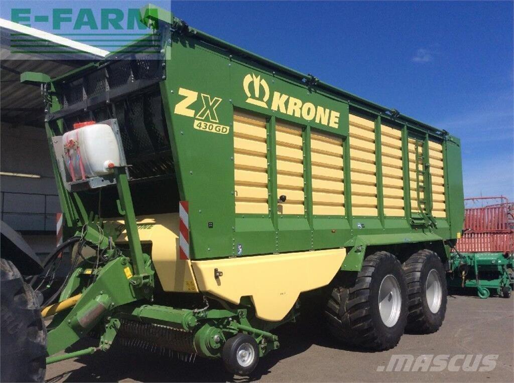 Krone zx 430 gd Prikolice za žito