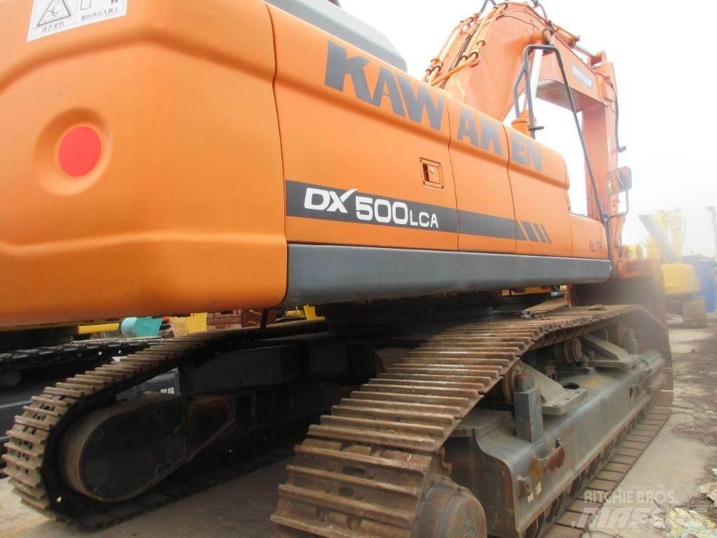 Doosan DX 500 LCA Bagri goseničarji