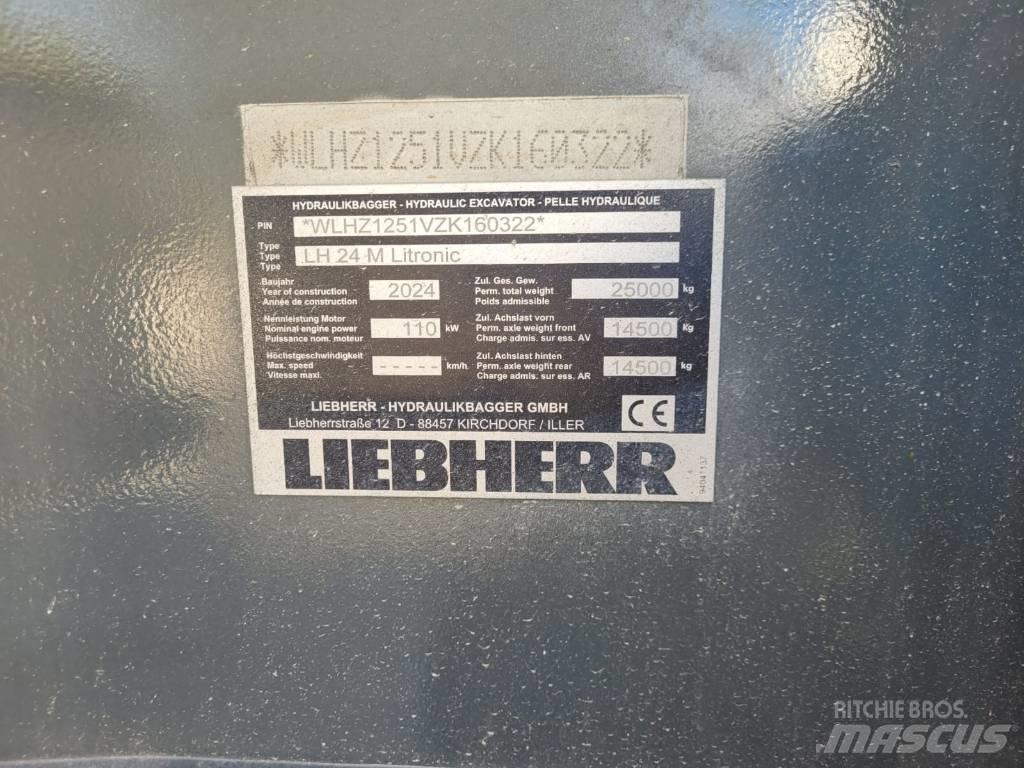Liebherr LH 24 Bagri na kolesih