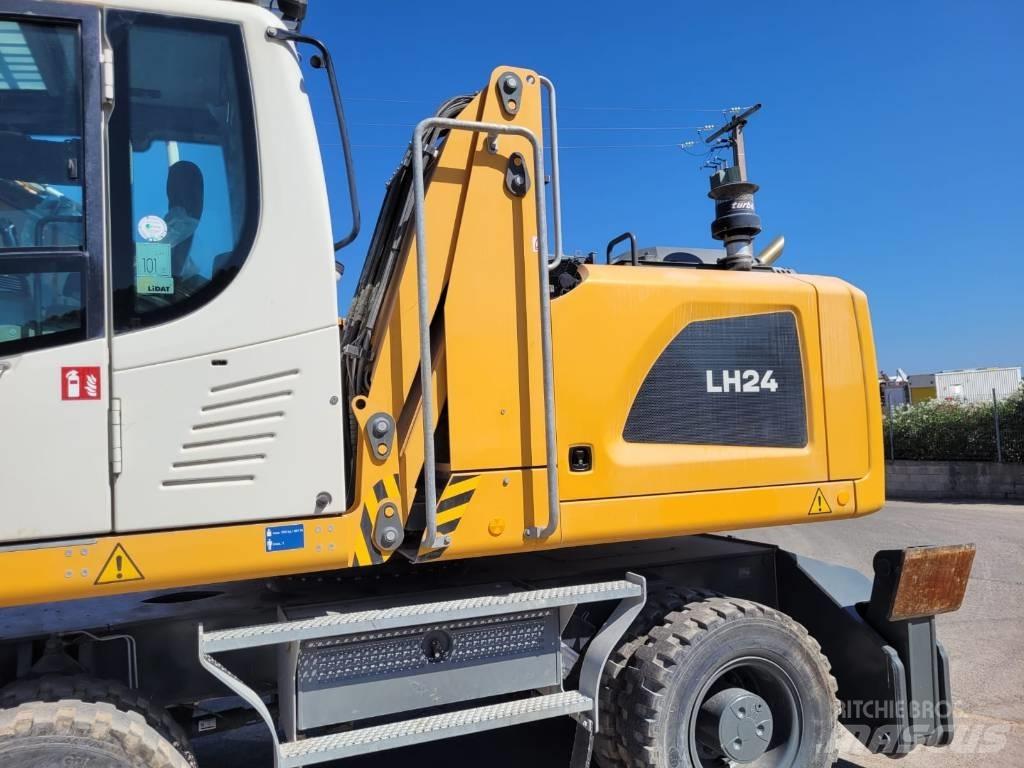 Liebherr LH 24 Bagri na kolesih