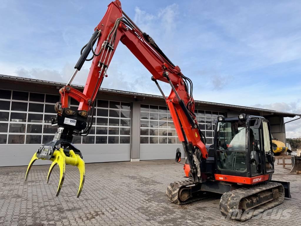 Kubota KX 080-4 Midi bagri 7t – 12t