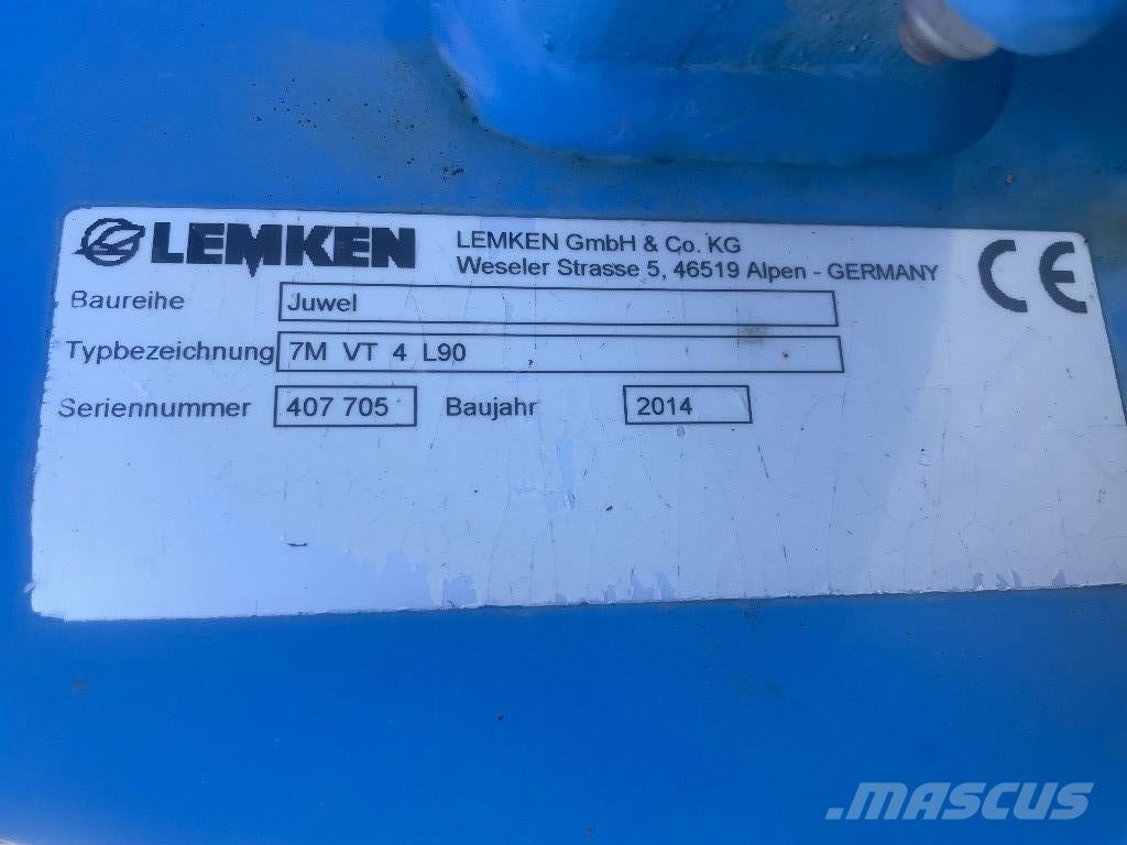Lemken Juwel 7 M V T Obračalni plugi
