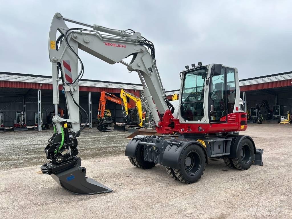 Takeuchi TB395W Bagri na kolesih