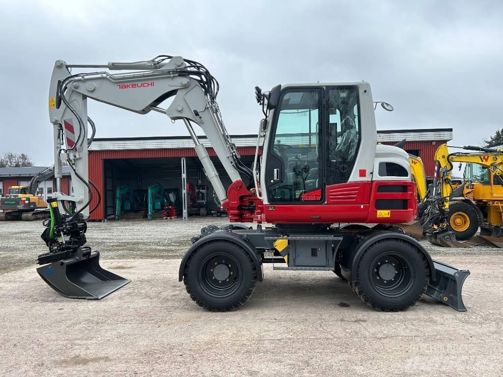Takeuchi TB395W Bagri na kolesih