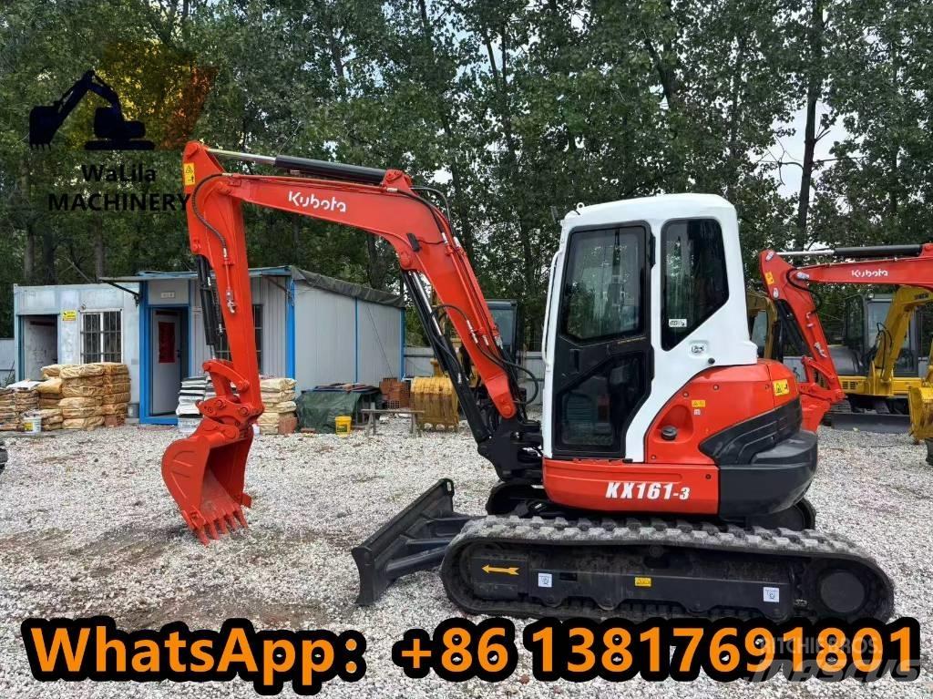 Kubota KX 161-3 A Mini bagri <7t