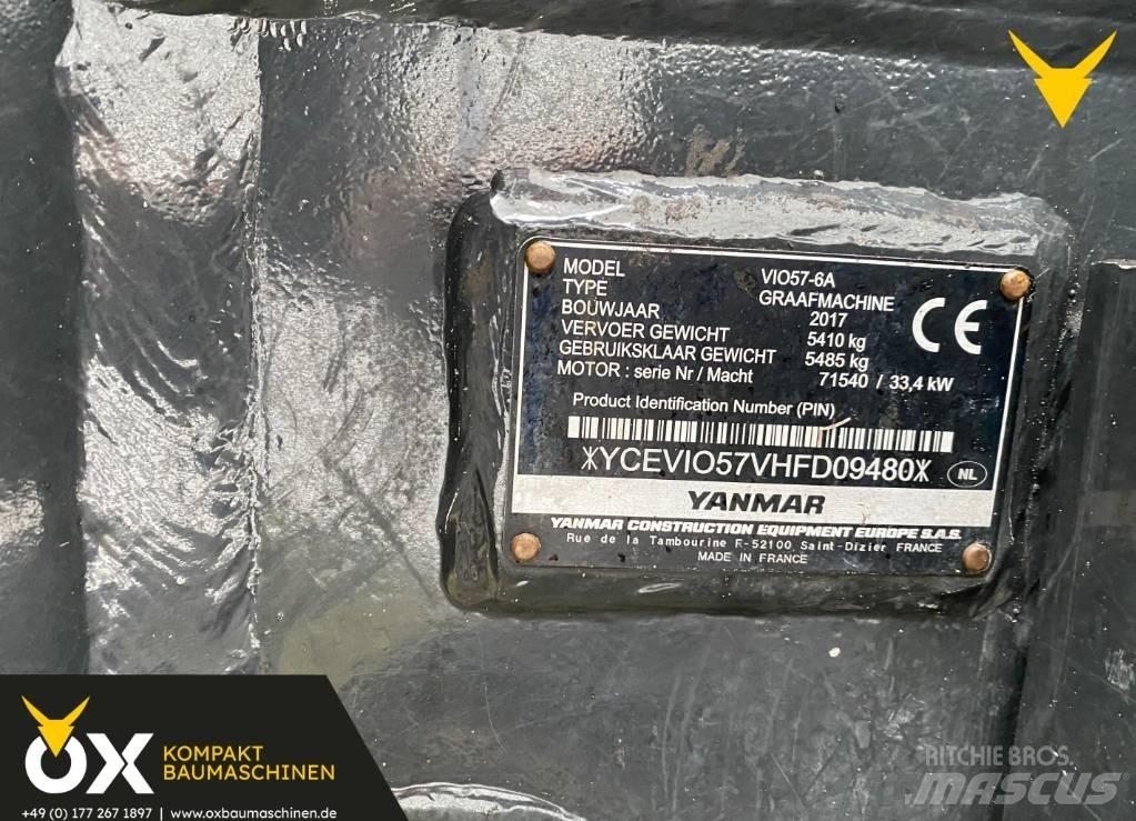 Yanmar Vio 57 U Mini bagri <7t